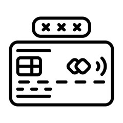 Sticker - Credit Card Vector Icon