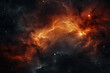 Setting sun in the clouds, space, abstract background
Generation AI