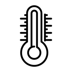 Poster - Thermometer Vector Icon