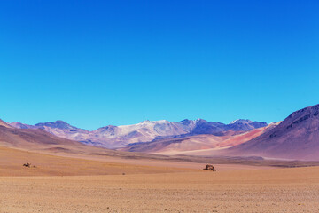 Canvas Print - Mountains in Bolivia