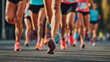 © BB_Stock - The legs of a group of marathon runners in a race