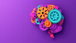 © romanets_v - Creative Concept of Human Brain as Colorful Gears