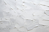 Fototapeta  - cracks in an old white wall, poured, photo-realistic hyperbole, chalk, hard-edged