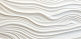 Fototapeta Sypialnia - a white, wavy background, ceramic, accurate topography, soft-edged