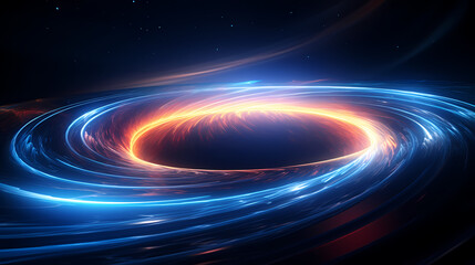 Wall Mural - glowing shiny line effect vector background, technology line background and light effect, 3d renderi