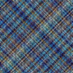 Leinwandbilder - Imitation of a texture of rough canvas. Seamless vector illustration