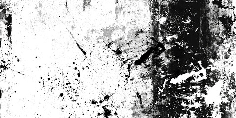 Poster - Grunge Black And White Urban Vector Texture Template