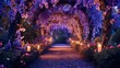 © CREATIVE STOCK - Enchanted Night in a Floral Bower of Lavender Bliss