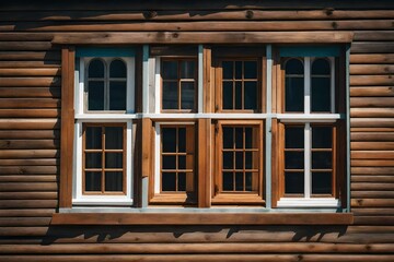 Canvas Print - old window