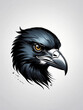 Eagle hawk falcon head logo vector symbol
