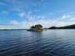 Samotna wyspa, bałtyk, szwecja