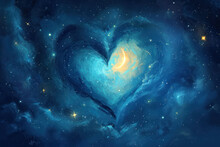 Starry Night Love, Moonlit Heart In The Sky