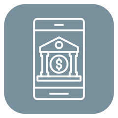 Sticker - Mobile Banking Icon of Mobile Apps iconset.