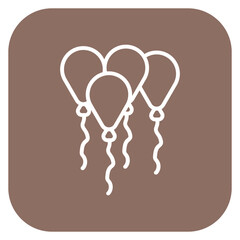 Sticker - Ballons Icon of Shopping Friday iconset.