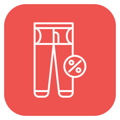 Poster - Pant Sale Icon of Shopping Friday iconset.