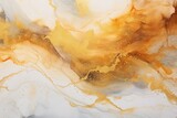 Fototapeta Tulipany - Abstract watercolor marble ink texture and luxury realistic gold glitter acrylic background