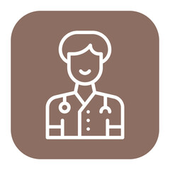 Canvas Print - Doctor Icon of Health Checkup iconset.