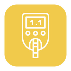 Wall Mural - Glucose Checkup Icon of Health Checkup iconset.