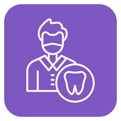 Sticker - Dentist Icon of Medicine iconset.