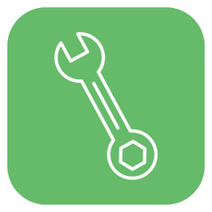 Sticker - Wrench Icon of Construction Tools iconset.