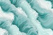 Coral reefs pattern white and teal