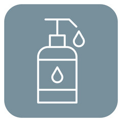 Canvas Print - Hand Soap Icon of Hygiene Routine iconset.