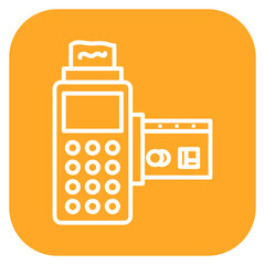 Poster - Credit Card Machine Icon of Smart City iconset.