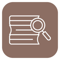 Poster - Find Book Icon of Library iconset.