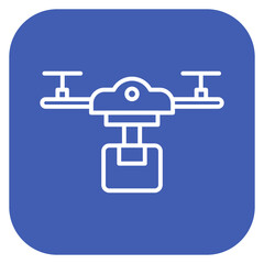 Poster - Drone Delivery Icon