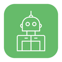 Poster - Robot Icon of Research and Science iconset.