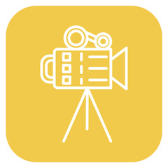 Sticker - Video Camera Icon of Wedding iconset.