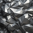 Foil Relief Geometric Pattern: Intricate Metallic Illustration with Straight Facets 