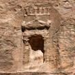 The betils and votive niches visible along the Siq in Petra in Jordan are evidence of the religiosity of the Nabataean merchants