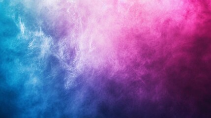 Wall Mural - Pink magenta blue purple abstract color gradient background grainy texture effect web banner header poster design
