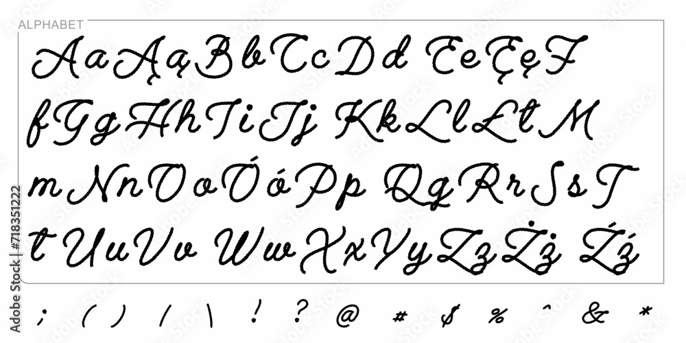 Alphabet Split Monogram Split Letter Monogram Alphabet Frame Font