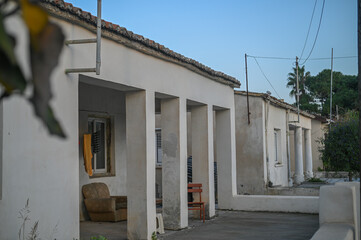 village streets and houses in cyprus in winter 4