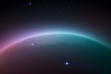Wall Mural - earth in space