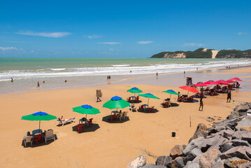 Wall Mural - Ponta Negra Beach in Natal City, Brazil