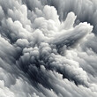 Many white smoke abstract image