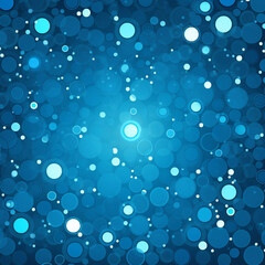 Wall Mural - blue circle pattern background image.