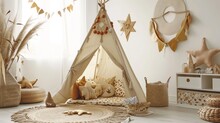 Indian Tent Or Teepee For Children.