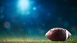 © jiejie - American football background, traditional super bowl banner poster