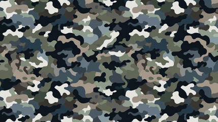 Poster - Camo Illustration pattern