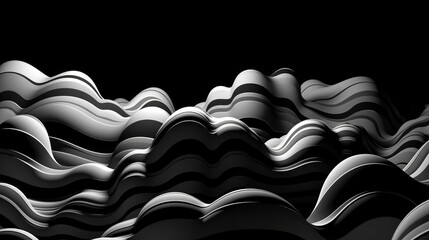 Wall Mural - Background of black and white stripes. Striped world for modern design