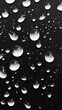 © NR Marketing - Falling raindrops photographed with a super telephoto lens Generative Ai