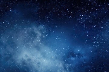Wall Mural - Panoramic view of Milky Way galaxy and stars.