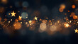 © Derby - Featuring stunning soft bokeh lights and shiny elements. Abstract festive and new year background