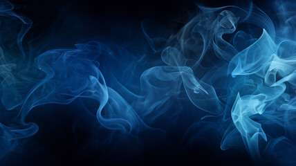 dark blue smoke background