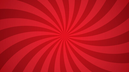 Simple Dark Crimson Red Curved Light Burst Effect Blank Horizontal Vector Background	
