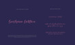 © Muhammad - Signature Font Calligraphy Logotype Script Brush Font Type Font lettering handwritten